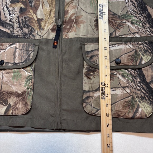 Game Winner XL 2XL Camo Hunting Vest‎ Quilted Padded Game Bag Pockets Men's - Picture 6 of 6